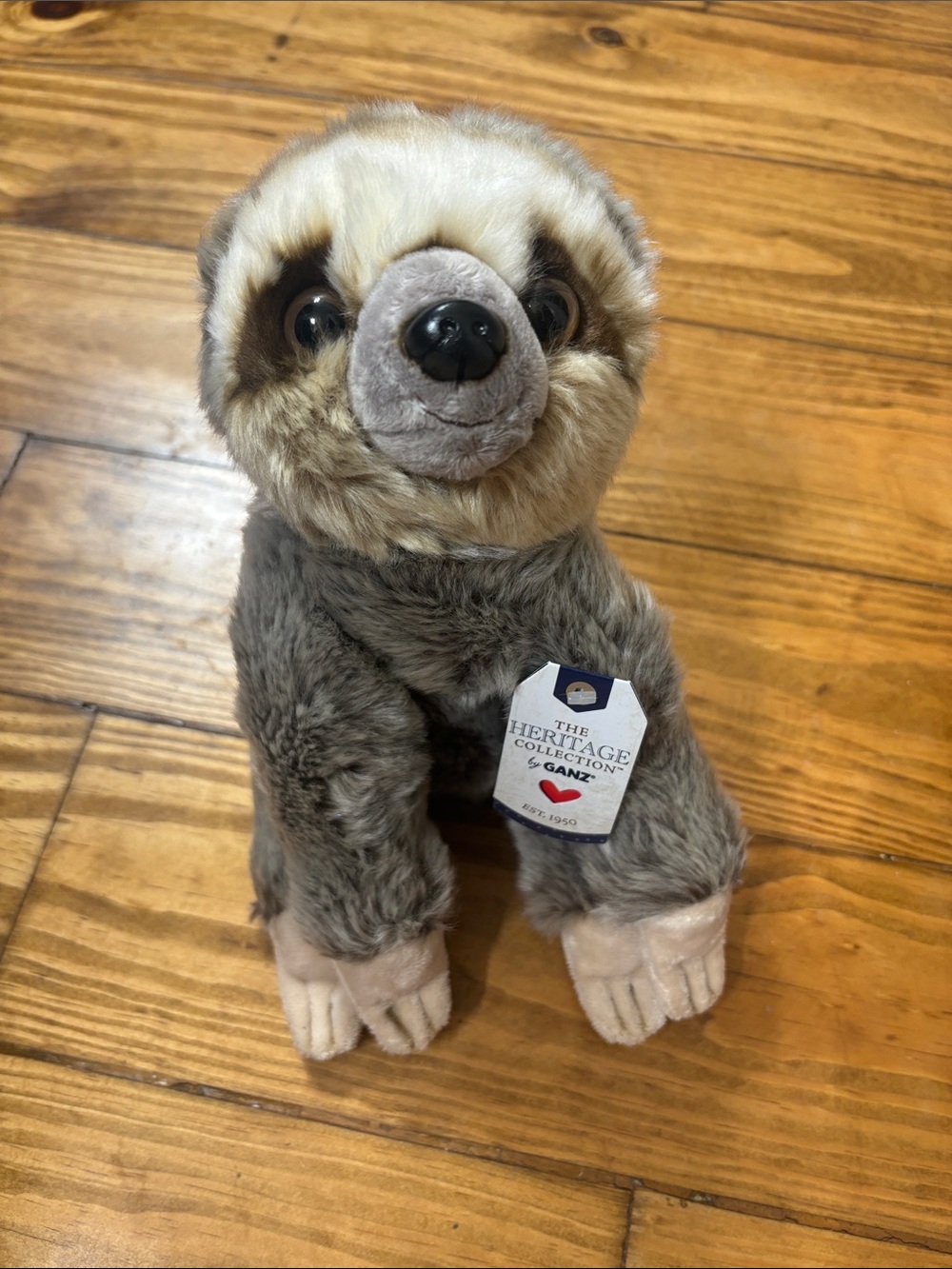 NWT The Heritage Collection by Ganz Sloth Plush
